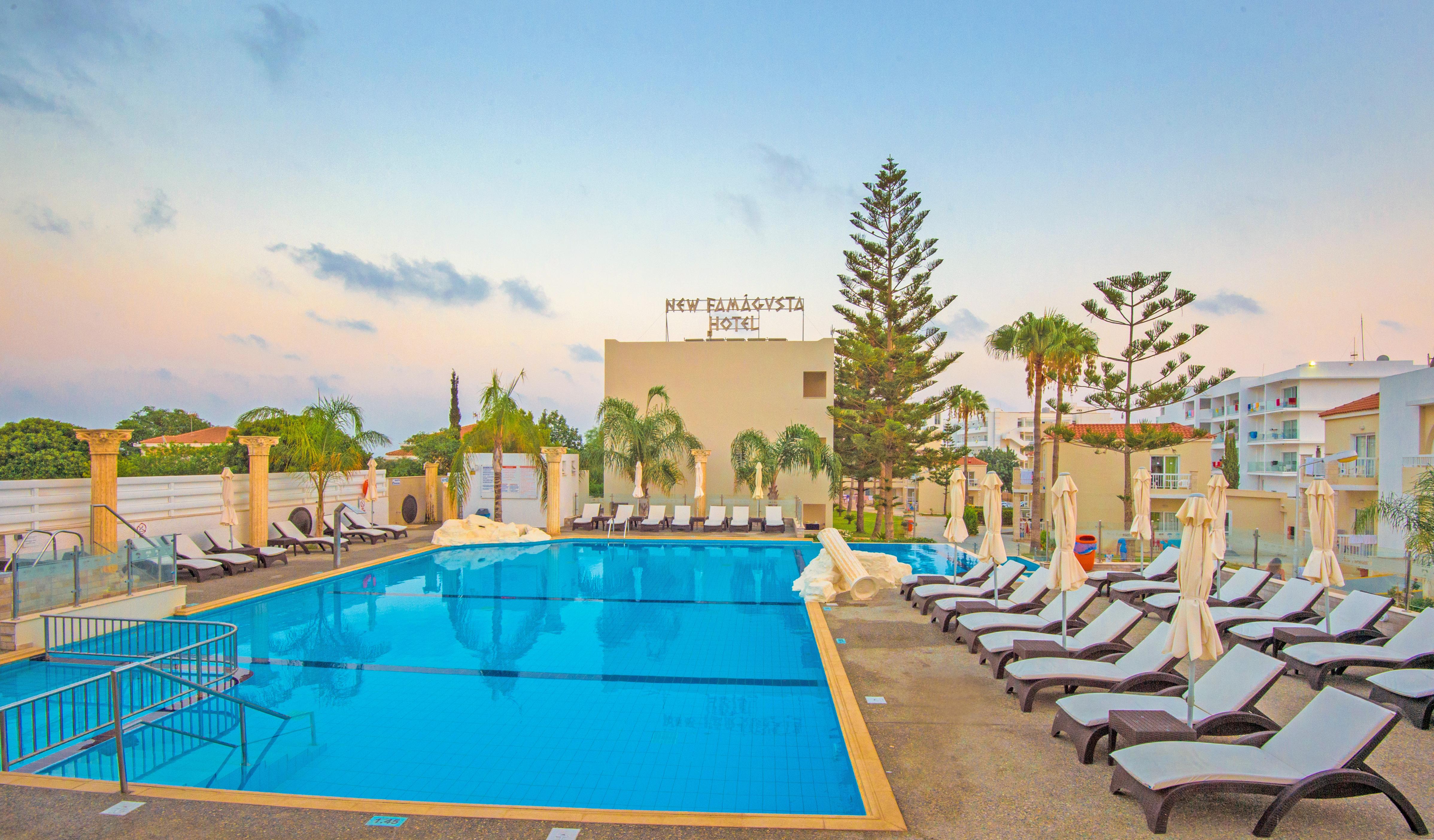 New Famagusta Hotel & Suites Ayia Napa Exterior foto